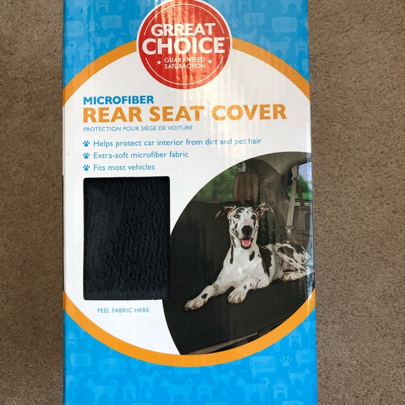 Grreat Choice Other - Microfiber Rear Seat Cover